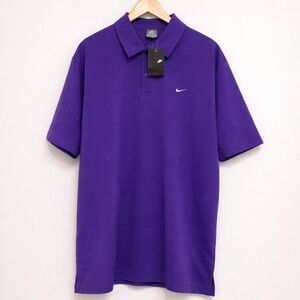 Nike Dri-Fit Purple Polo | Casual Athletic Top